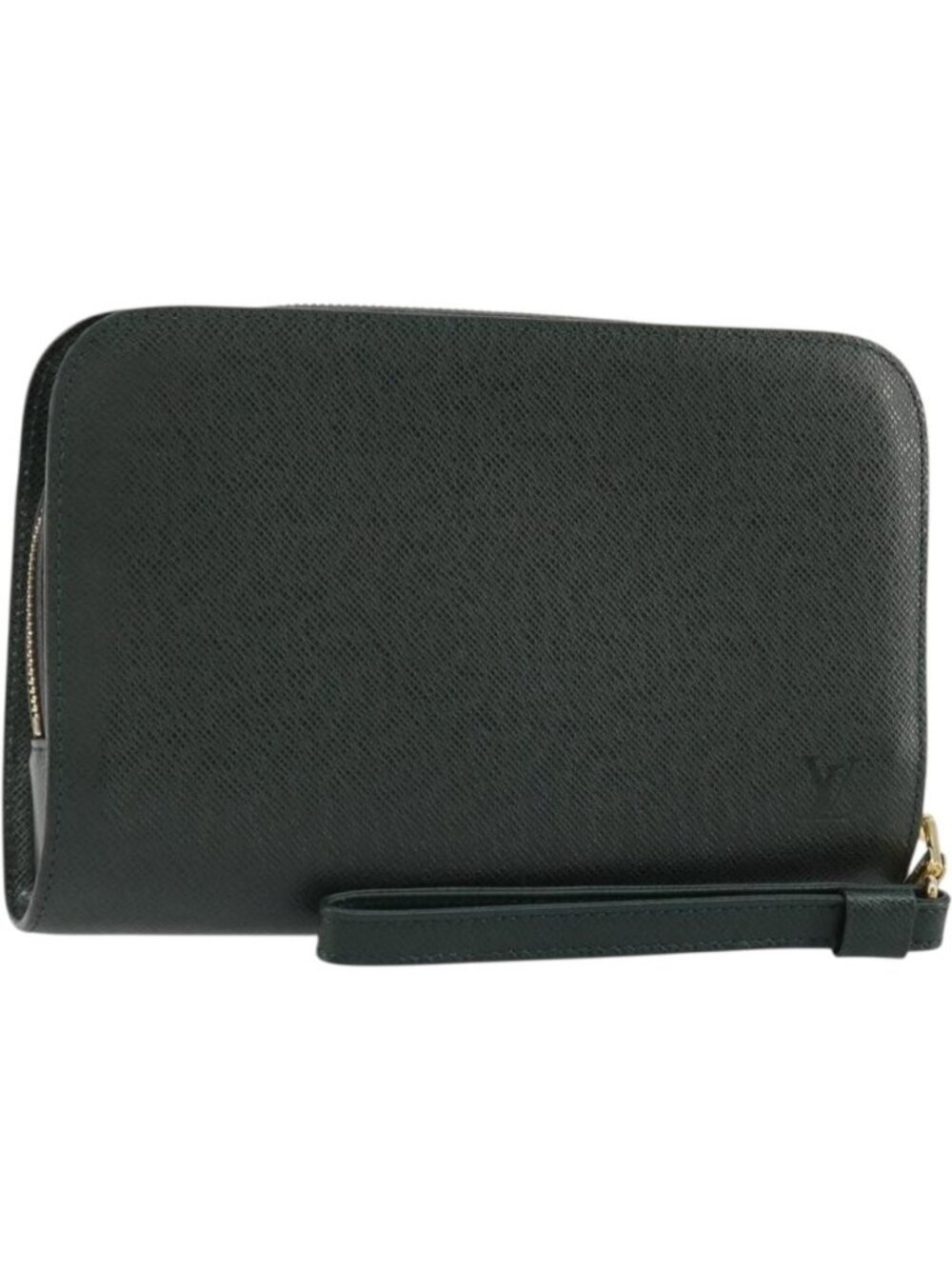 LOUIS VUITTON Taiga Baikal Clutch Bag Epicea M30184